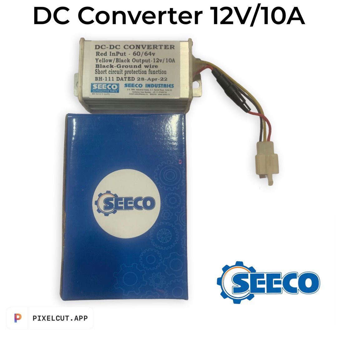 Electric Scooter And Bike Parts (Dc-converter) Weight: 162 Grams (G)