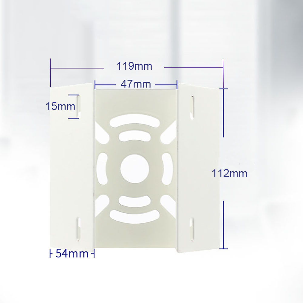 White/cream Cctv Housing Fire Safety Proof