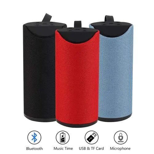 Black Bluetooth Speaker With Dual Speaker