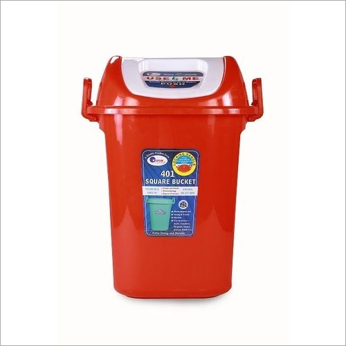 Red Swing Bin