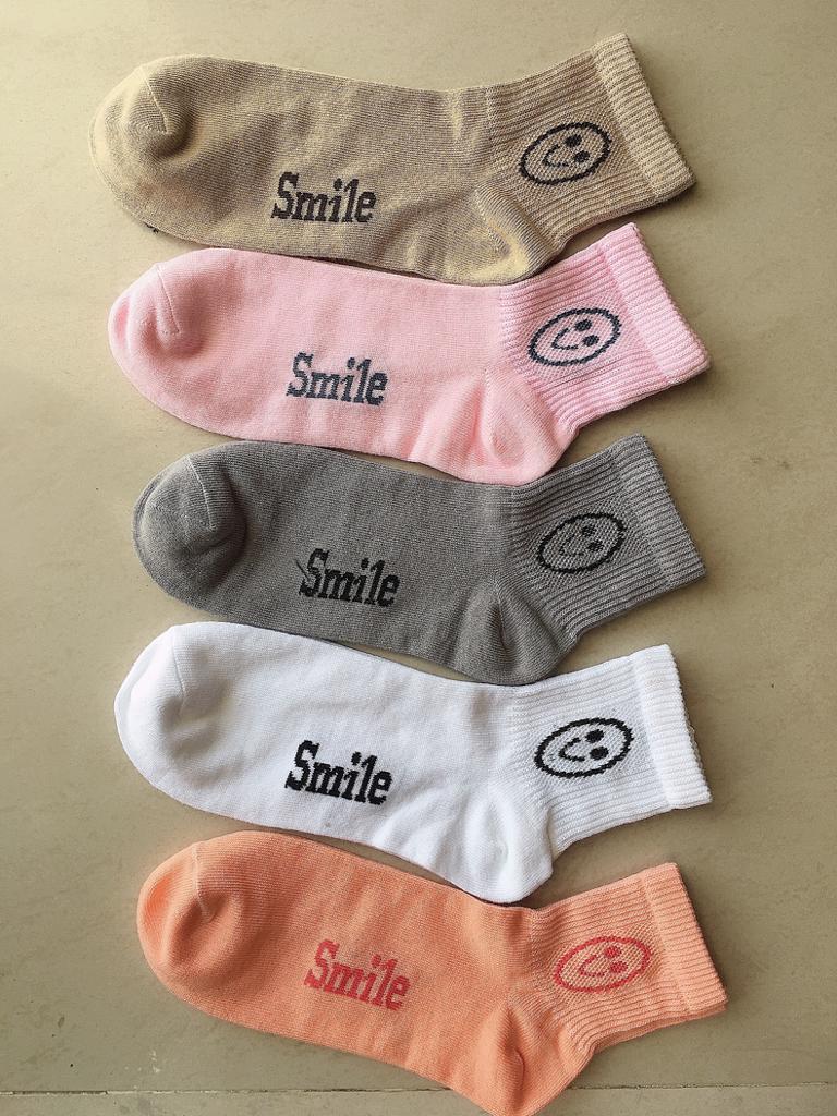 Ladies Ankle Socks - Combed Cotton, Free Size, Multi-color | High Elasticity, Anti Uv, Washable, Jacquard Logo, Knitted Pattern, All Season