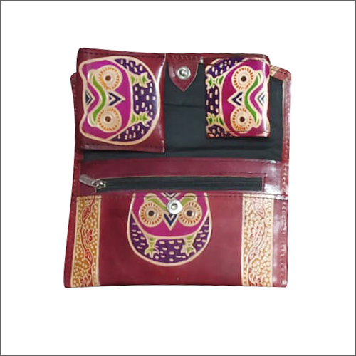 Multicolor Leather Designer Clutch