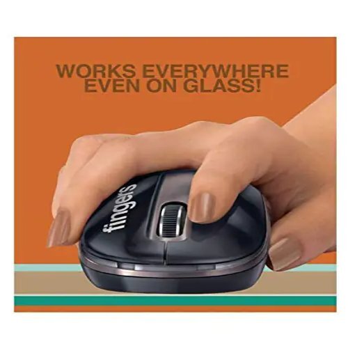 Optical Mouse - Wireless Usb 2.0 Connectivity | Black Ergonomic Design High Precision Tracking