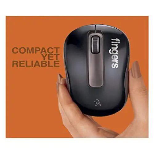 Optical Mouse - Wireless Usb 2.0 Connectivity | Black Ergonomic Design High Precision Tracking
