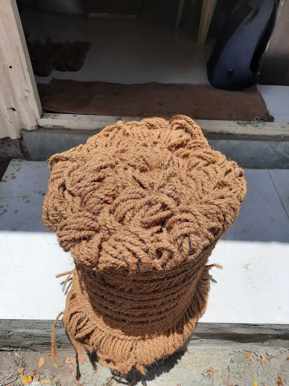 Coir Rope - 10mm Diameter, 100m Length | Durable Brown Fiber, 1000n Tensile Strength For Gardening And Marine Use