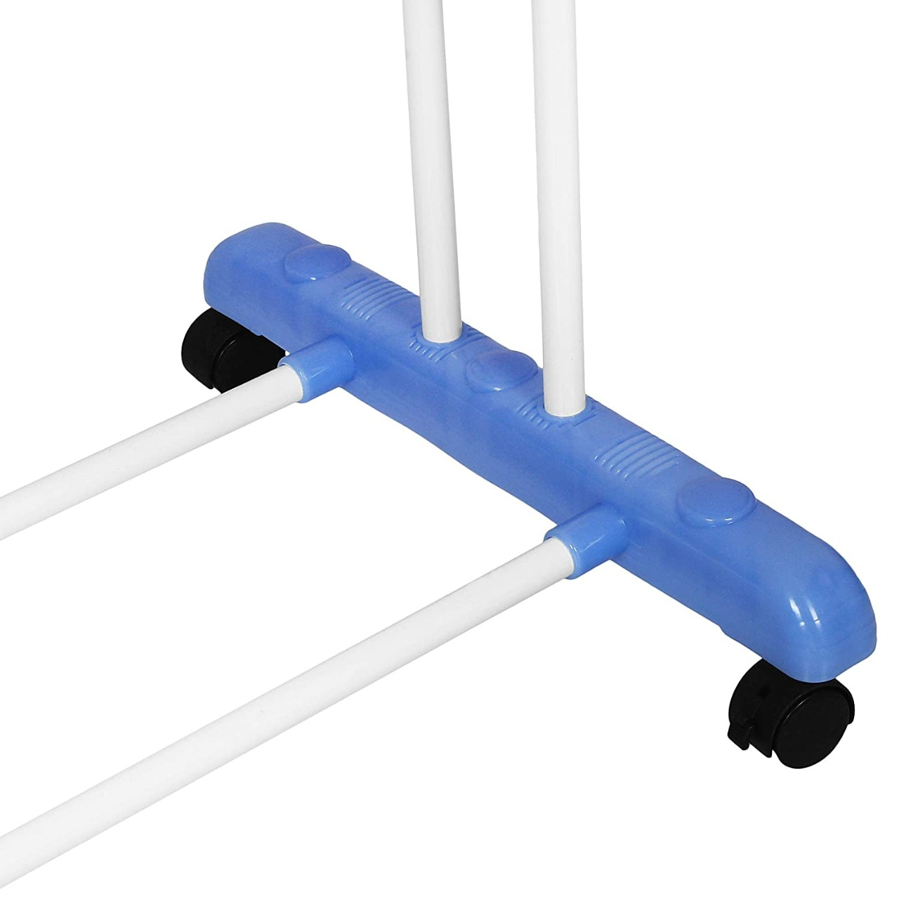 Jumbo Drying Rack - Powder-coated Steel, 76 X 46 X 184 Cm | Foldable, Space-saving, Durable Design, Easy To Move