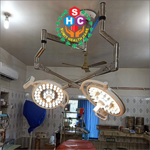 स्टेनलेस स्टील डबल डोम इलेक्ट्रिकल ऑपरेशन थिएटर लाइट