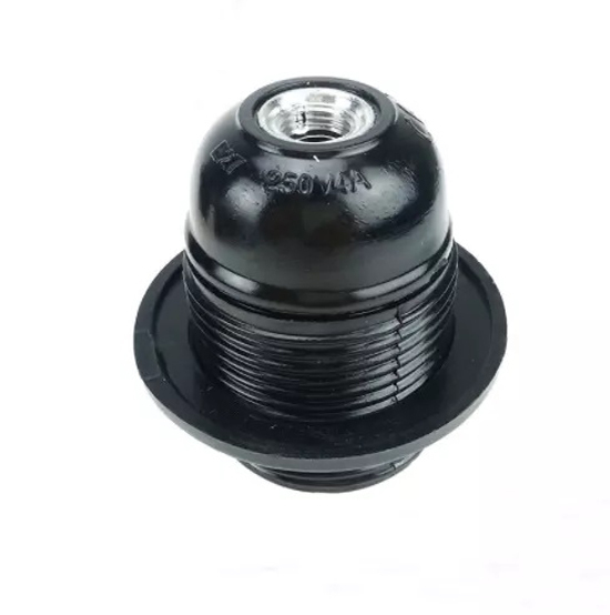 Bakelite Light Bulb Socket Vintage Light Holder Plastic Lamp Holder E27 Black White - Input Voltage: Ac220v/100v Volt (V)