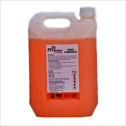 Multeeprotact Liquid Handwash Size: 5 Litre