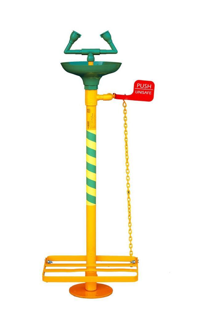 Yellow Safety Shower