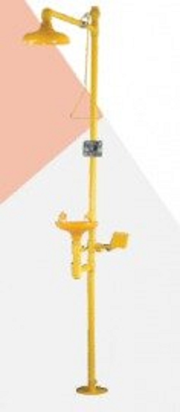 Safety Shower Usage: Industrial
