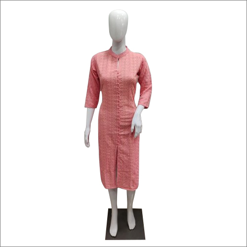 Pink Ladies Chikankari Kurtis