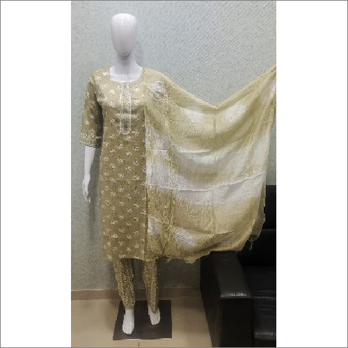 Quick Dry Fancy Kurti Pant Dupatta Set