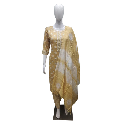 Quick Dry Fancy Kurti Pant Dupatta Set