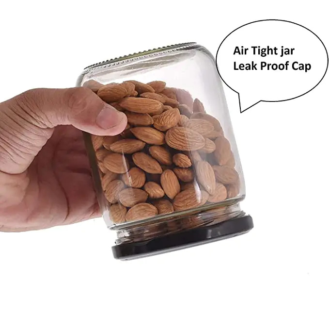 Glass Plastic Container Set