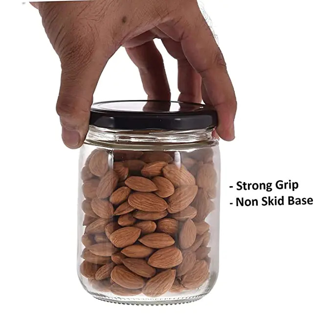 Glass Plastic Container Set