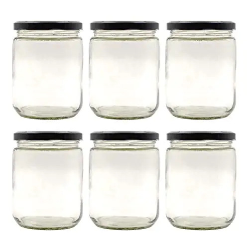 Glass Plastic Container Set