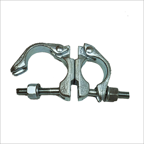 Scaffolding Clamp - Stainless Steel, 40x40 mm, Golden/Silver Color | Electro Galvanised Finish, Surface Type Hot Dipped Galvanized