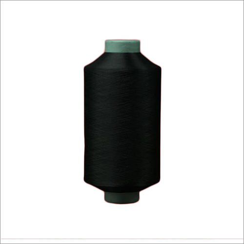 Polsyter Black Kota Yarn - 100% Polyester, Quick Dry and Eco-Friendly Material | Ideal for Knitting and Weaving Fabrics
