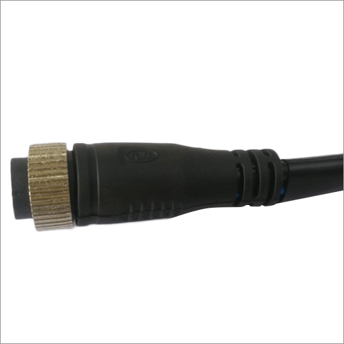 Icil Circular Connector - Black Round Solid Conductor | For Industrial, Marine, Military, Railway, Telecommunication Applications
