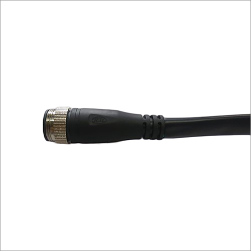 Icil Circular Connector - Black Round Solid Conductor | For Industrial, Marine, Military, Railway, Telecommunication Applications