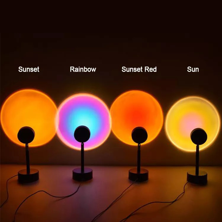 Colorful Projector Table Lamp - Dc 6v, 27x10x8 Cm | Soft Warm White 2700k, Usb Input, Rgb Light Options, 50000-hour Lifespan