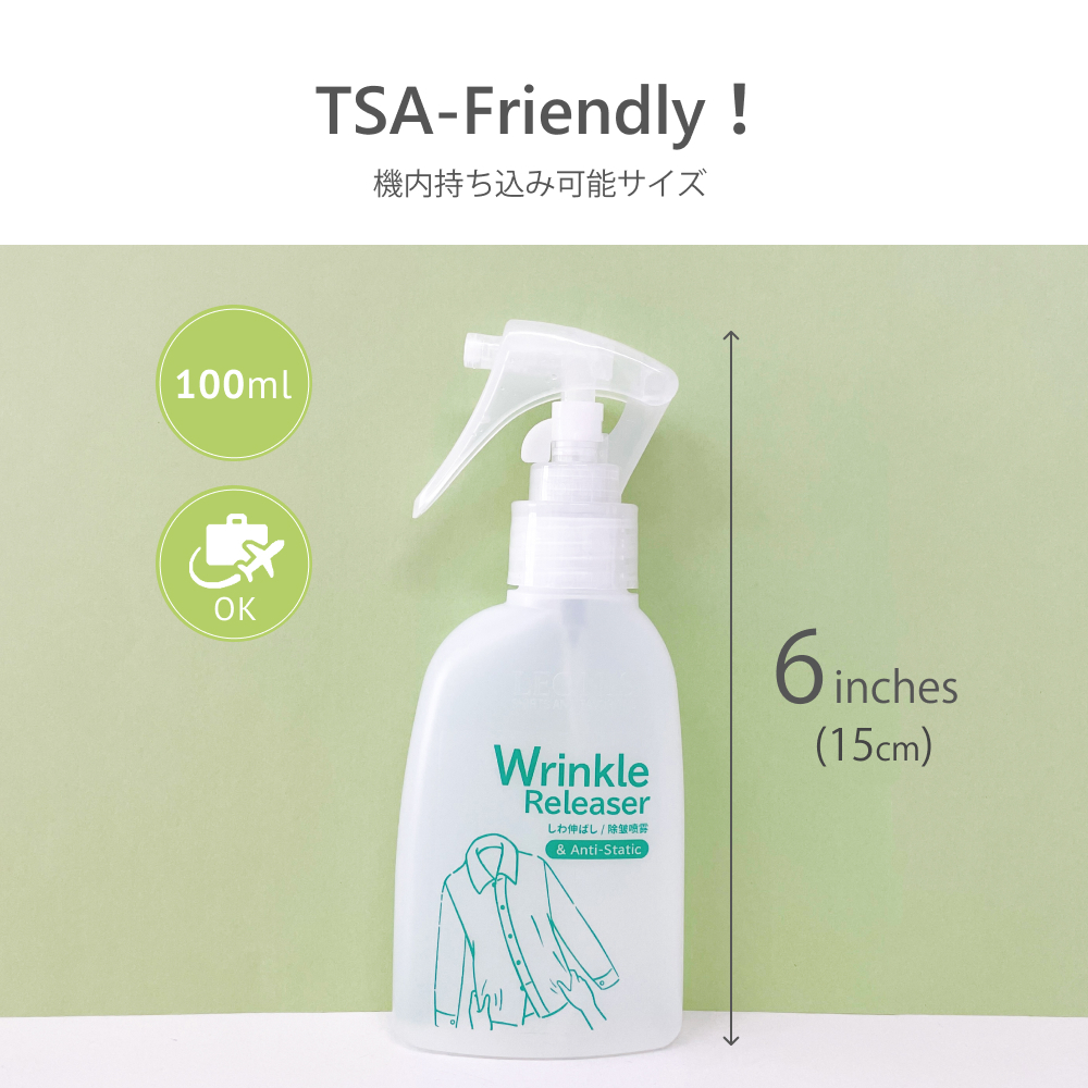 Wrinkle Releaser And Deodorizer