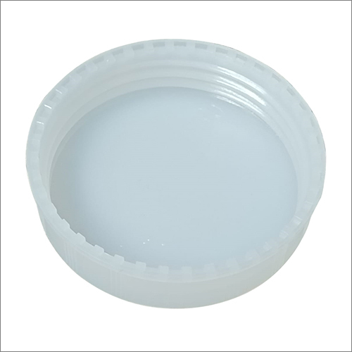 Plastic Cap - Industrial Grade Plastic, Power Coated Finish , Crisp White Color