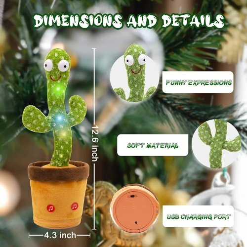 Cactus Dancing Tree Length: 10 X 10 X 15  Centimeter (Cm)