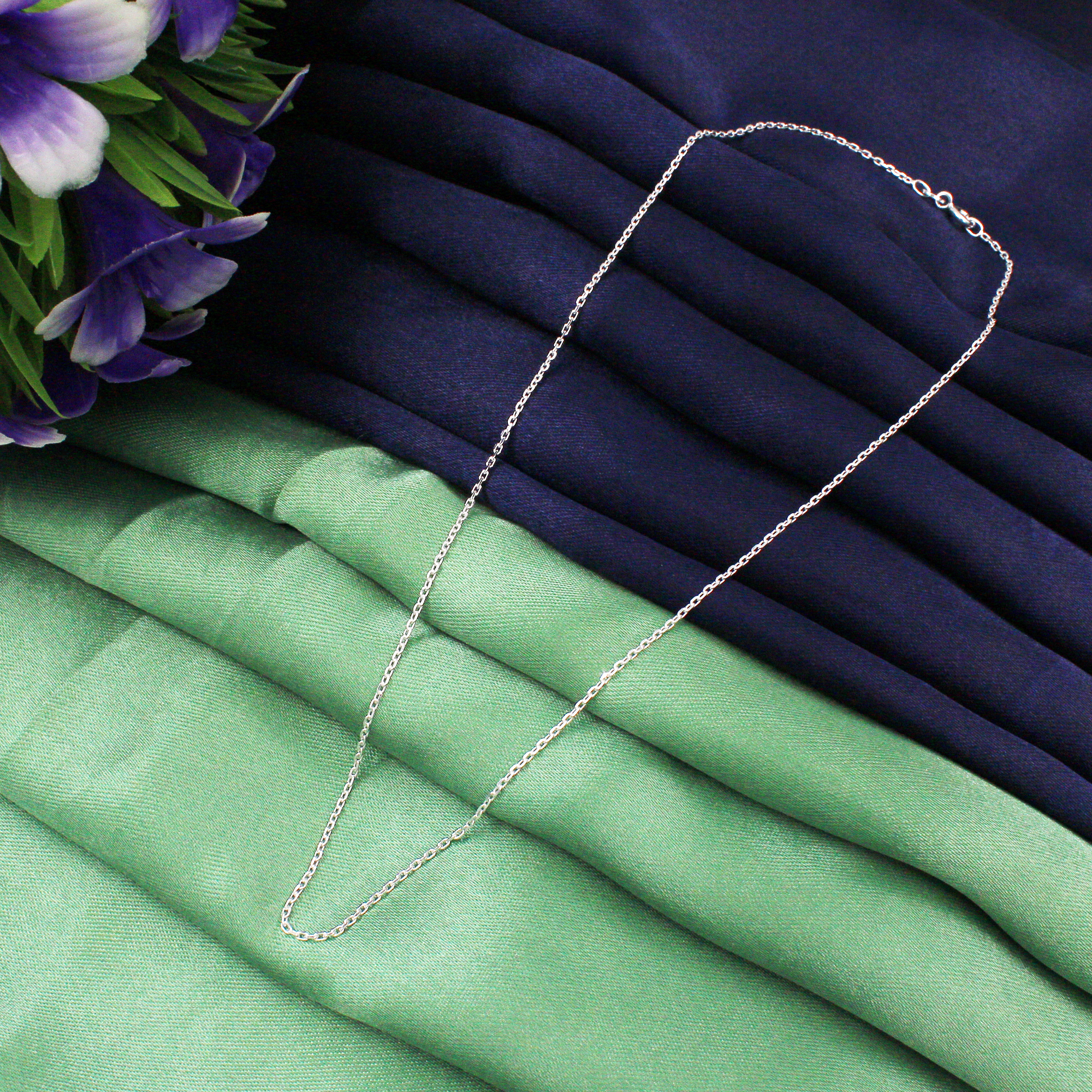 925 Sterling Silver Cable Chain 4c