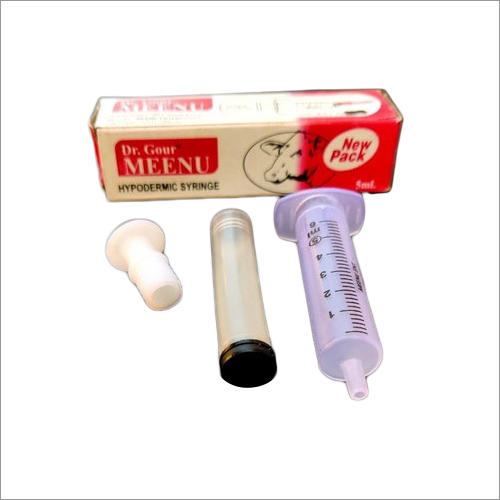 5 Ml Hypodermic Syringes - Stainless Steel Needle, 10 Pieces Per Pack | For Liquid Sample Extraction & Injection Use