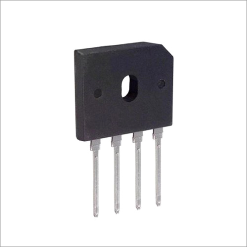 Gbu410 Bridge Rectifier - Single Phase, 4 Amps, 1000 Volts | Industrial Application, Manual Operation, Color: Black