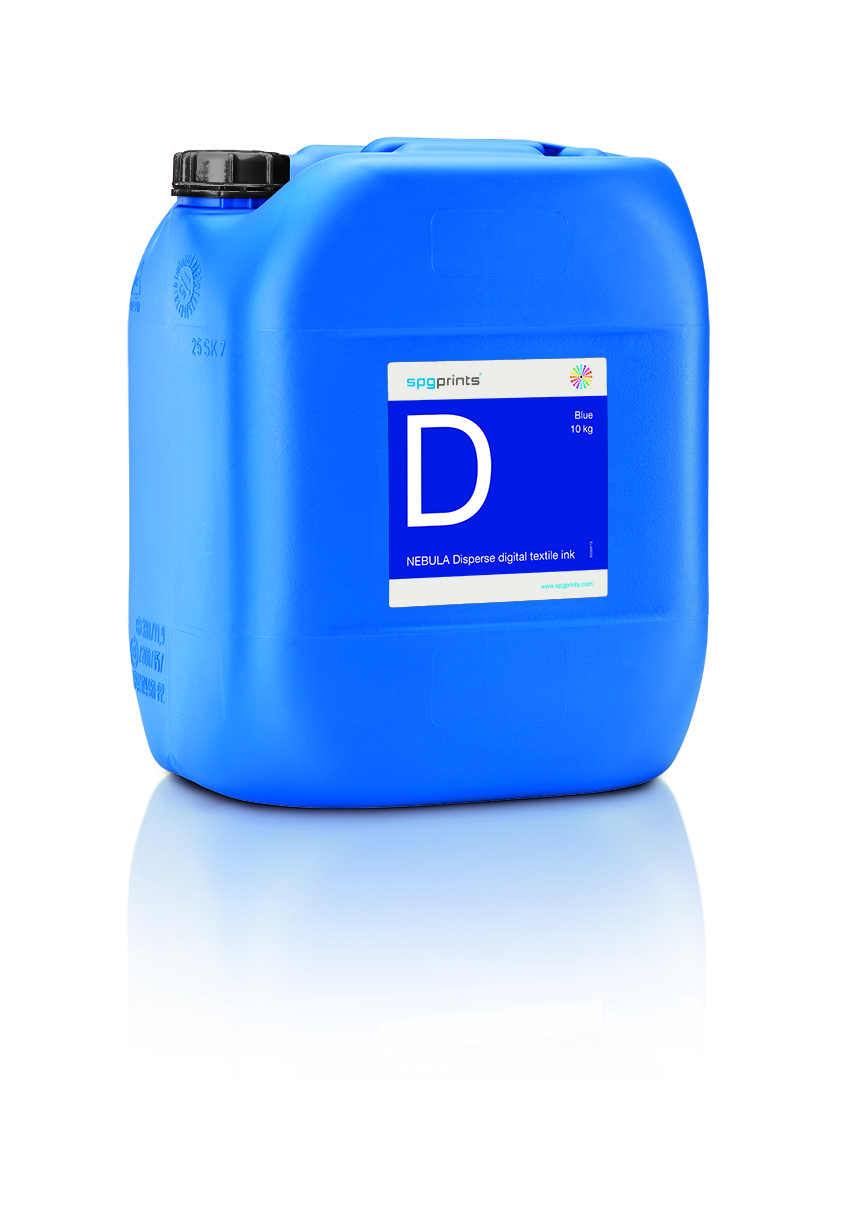 Nebula Disperse Ink - 10 Kilograms, Cyan, Magenta, Yellow, Deep Black, Absolute Black, Blue, Orange, Red, Violet | Enhanced Gamut, Improved Dying Characteristics, Superior Runnability, Compatible With Kyocera Print Heads