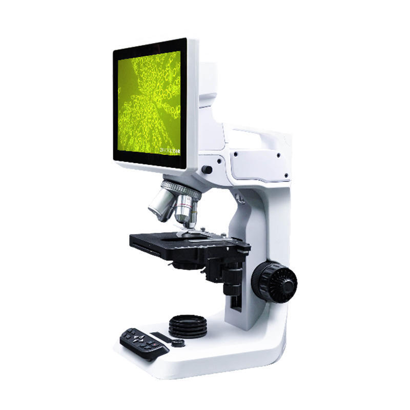 Lcd Digital Fluorescent Microscope