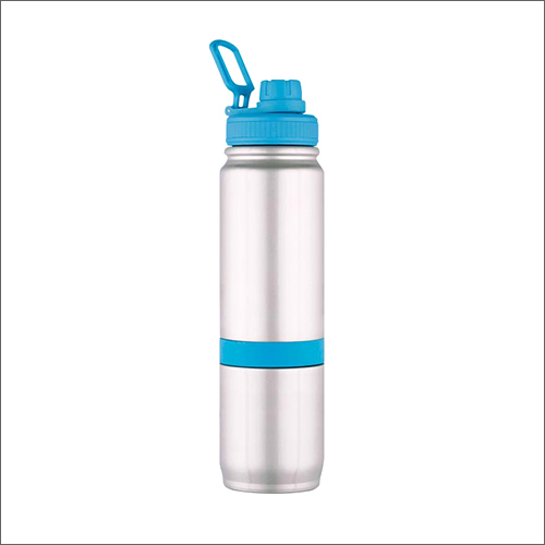 Black And White Ss 304 Water Bottle