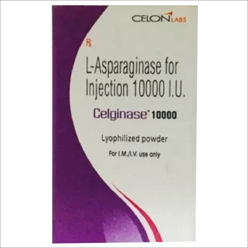 L Asparagenase Injection - Liquid Form, 1*1 Vial Pieces | Treats Acute Lymphocytic Leukemia, Store at 2°C to 8°C, Recommended for Adults and Aged Women