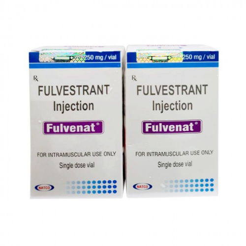 Fulvestrant Injection - 250 mg/5 mL, Anti-Cancer Treatment for Advanced Breast Cancer | Intramuscular Injection in Prefilled Syringe, Suitable for Adults and Aged Women, Store at Temperature Not Exceeding 2°C to 8°C