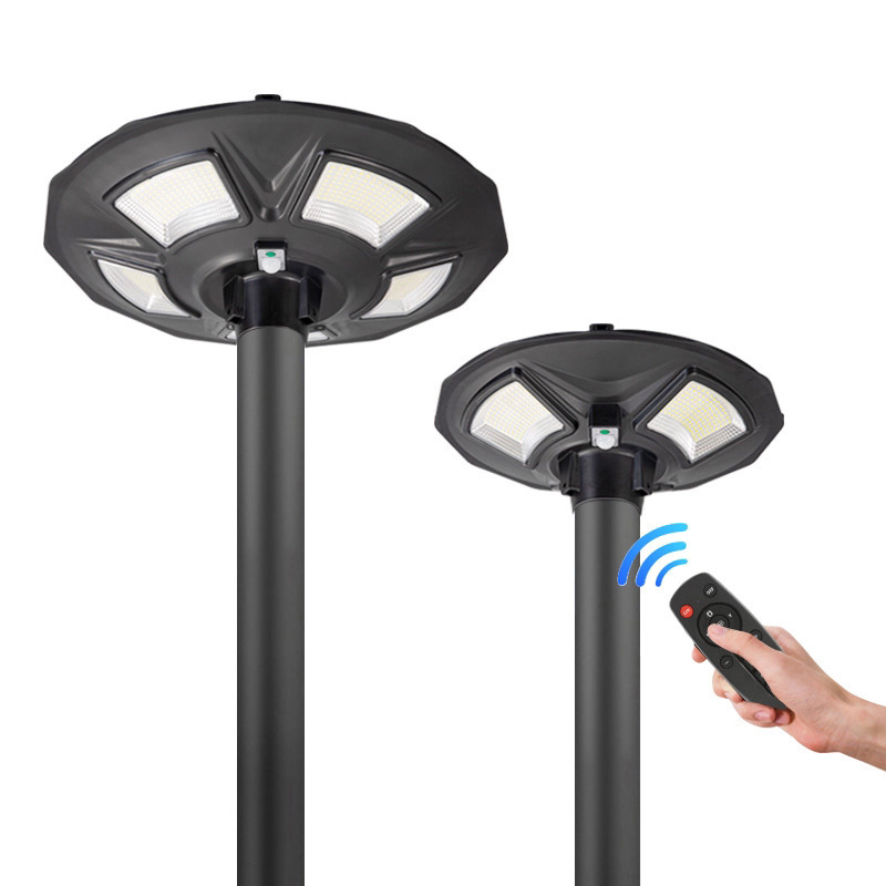 Outdoor Waterproof Ip65 Garden Round Road Solar Landscape Light - Color: White/black