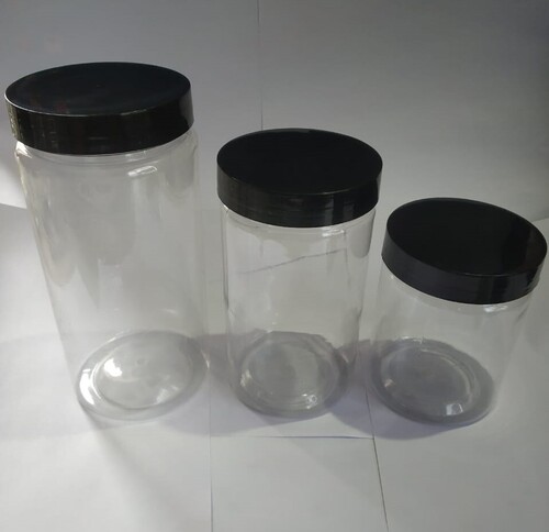 पारदर्शी पालतू जार