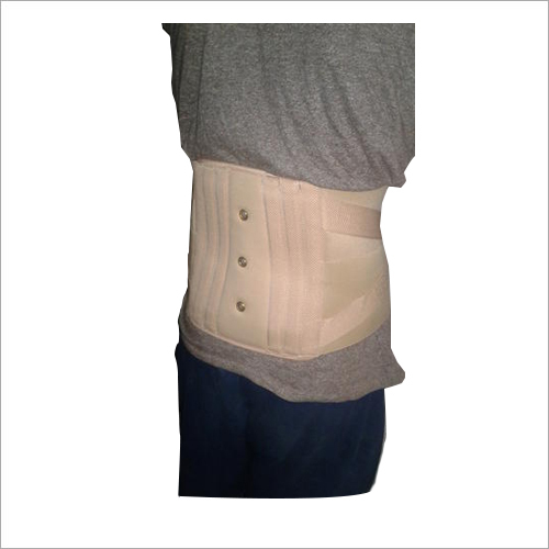 ACTIMED Ortho Care - Fabric Foam Back Support Belt | Portable, Skin Color, Ergonomic Design