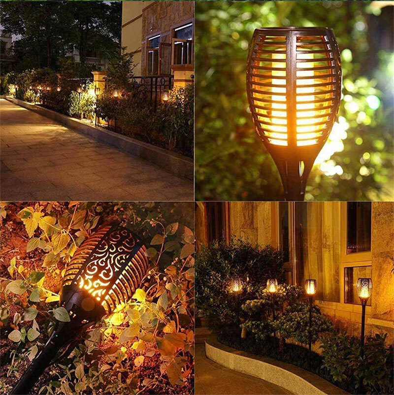 Brightenlux Solar Garden Light - Abs Plastic, D50xh80cm | 12 Led, Waterproof Ip44, Solar Powered, 8-hour Runtime, White Light, Easy Installation
