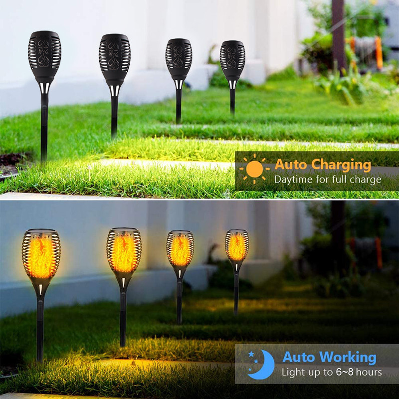 Brightenlux Solar Garden Light - Abs Plastic, D50xh80cm | 12 Led, Waterproof Ip44, Solar Powered, 8-hour Runtime, White Light, Easy Installation