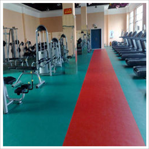 PVC Gym Flooring - Thick 2-30 mm, Polished Surface for Tennis, Volleyball, Basketball, and Badminton Courts | Durable Indoor & Outdoor Use with Expert Installation Services