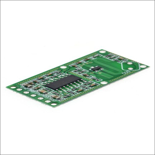 RCWL 0516 Microwave Radar Wireless Module - Detection Range 9m, Dimensions 36 x 17 x 2 mm, Operating Voltage 4-28 VDC, Output Control 3.3V, Weight 3g