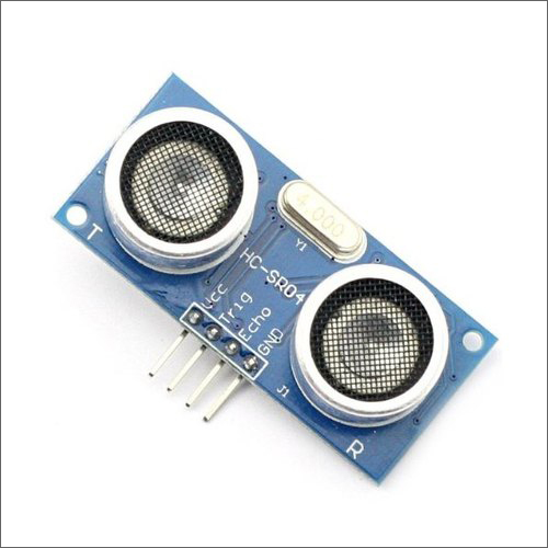 Ultrasonic HCSR04 Sensor Module - Measuring Distance 450cm, Accuracy 3mm, Operating Voltage +5V | Input Voltage 3.3 to 5.5V DC, Frequency 40Hz, Angle 15°