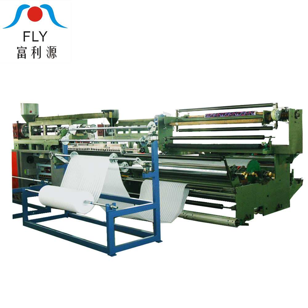 Epe Laminating Machine - 75 Mm Screw Diameter, 11300x6500x3000 Mm Size | Semi-automatic, Plc Control, 50000 Watt Power, 60-110 M/min Coating Speed
