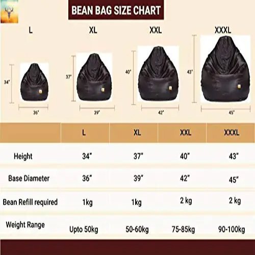 Leather Bean Bag Application: Home
