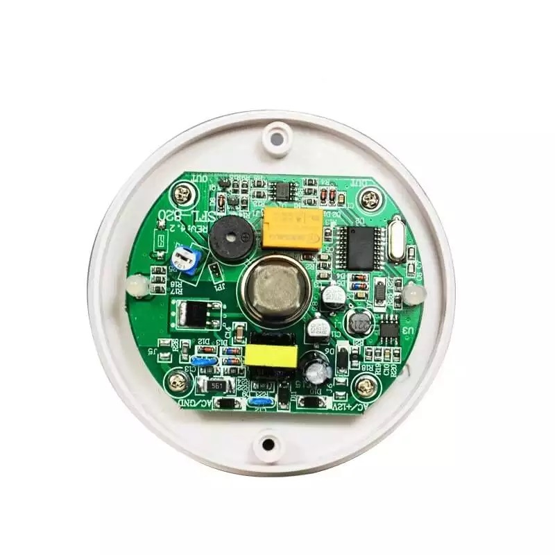 Conventional Wired Smoke Alarm Smoke Detector Ceiling Mounted Fire Protection - Alarm Density: 10a ~+50a (A 95%rh No Congelation)