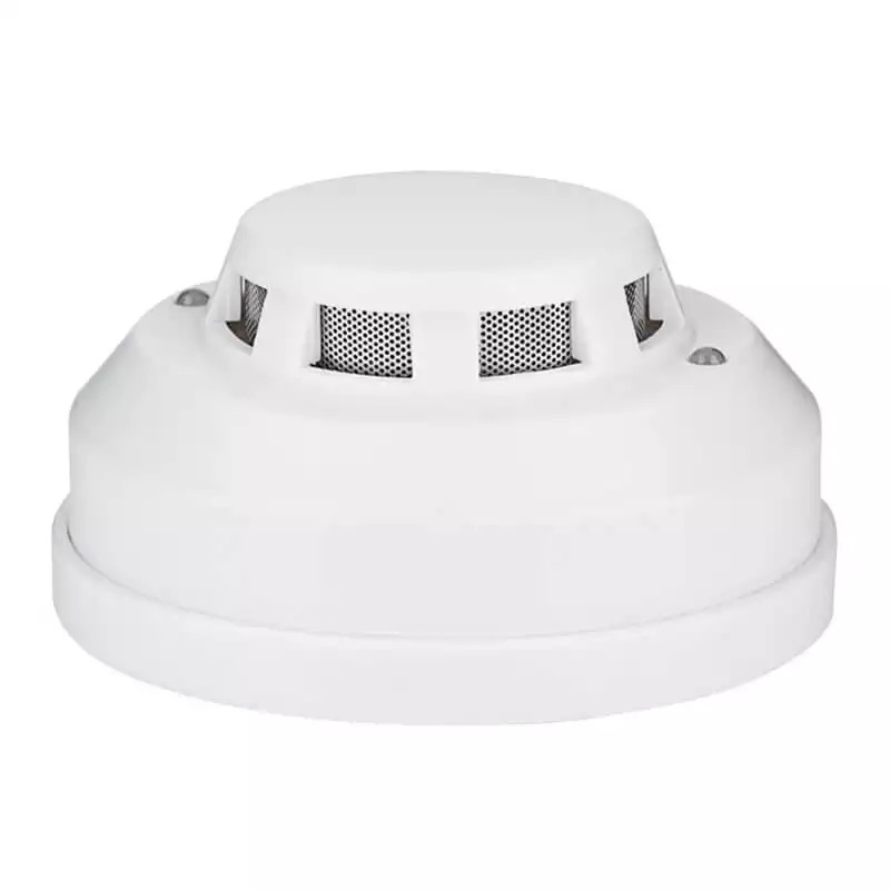 Conventional Wired Smoke Alarm Smoke Detector Ceiling Mounted Fire Protection - Alarm Density: 10a ~+50a (A 95%rh No Congelation)