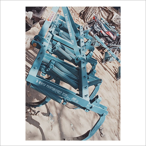 Blue Cultivator Machine